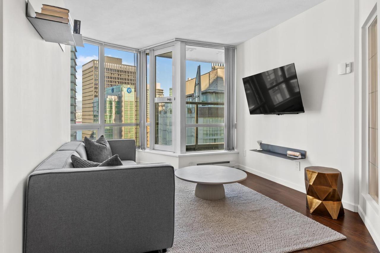 Downtown Luxury 1Br Coal Harbour Apartment Vancouver Luaran gambar